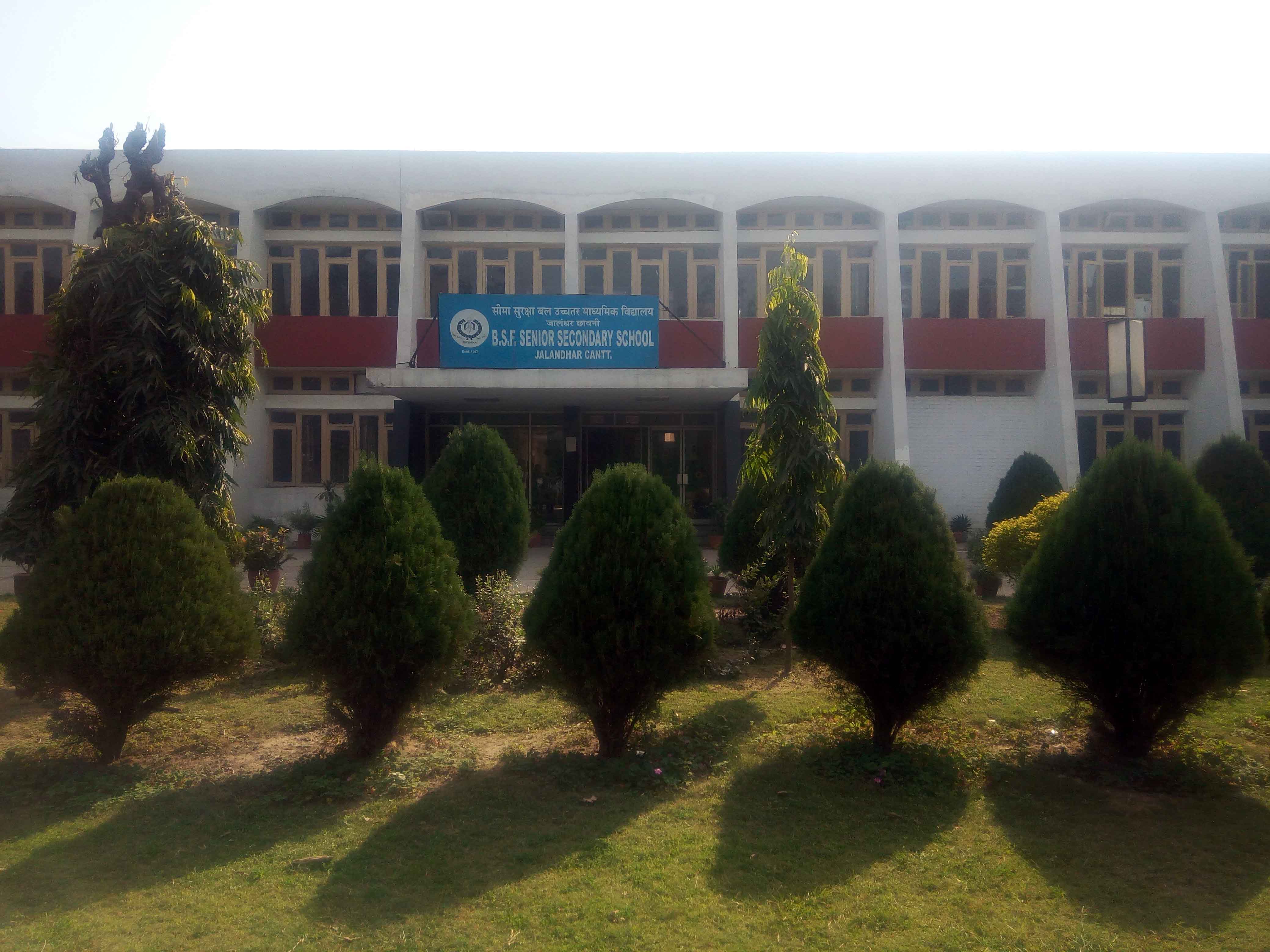B S F SR SEC SCHOOL B S F CAMPUS JALANDHAR CANTT PUNJAB 1630035