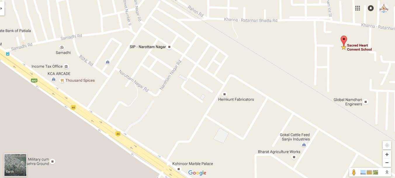 SACRED HEART CONVENT SCHOOL NAROTTAM NAGAR SAMADHI ROAD KHANNA LUDHIANA PUNJAB 1630150