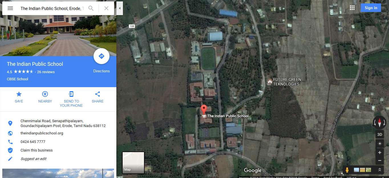 THE INDIAN PUBLIC SCHOOL ERODE TAMIL NADU 1930189