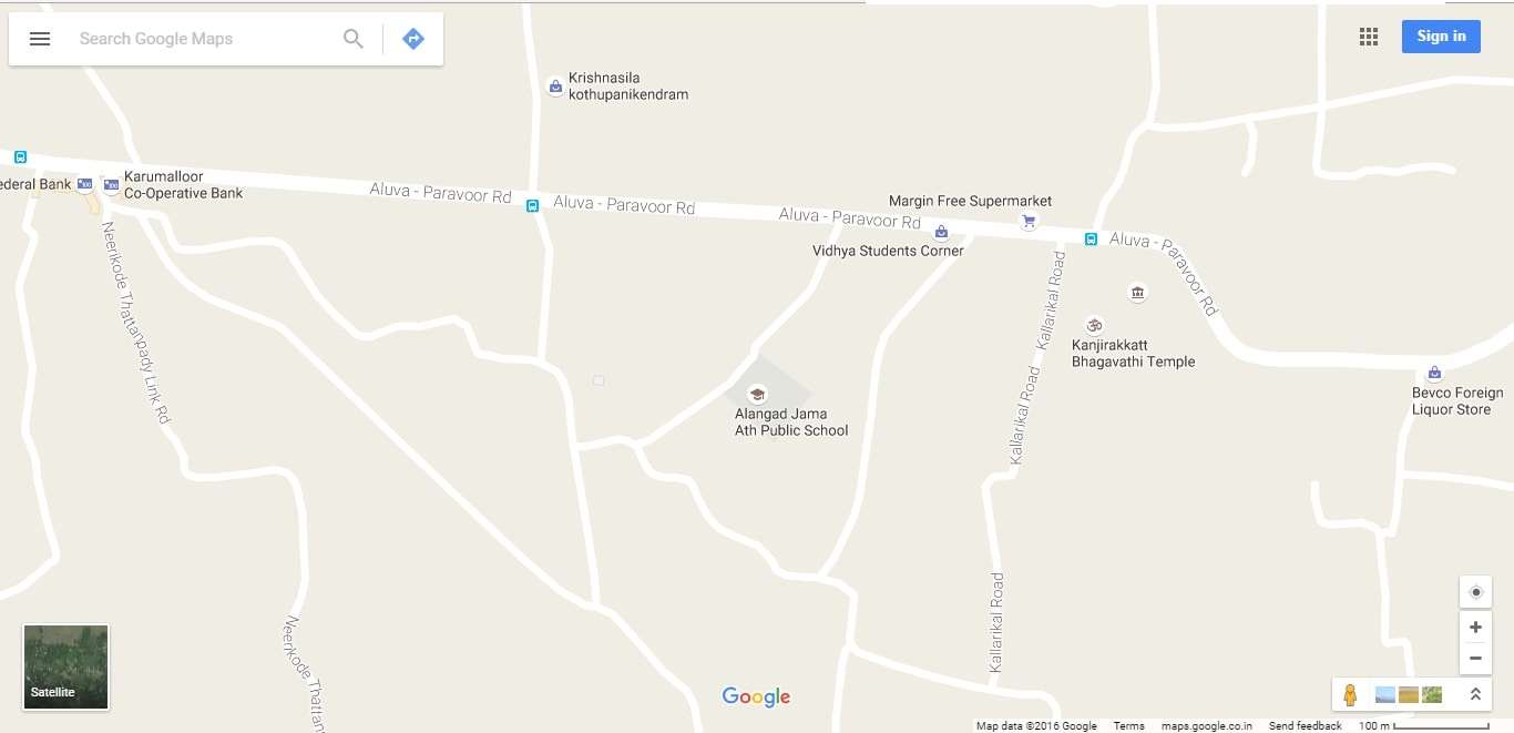 ALANGAD JAMA ATH PUBLIC SCHOOL KARUMALLOOR PO ERNAKULAM KERALA 930441