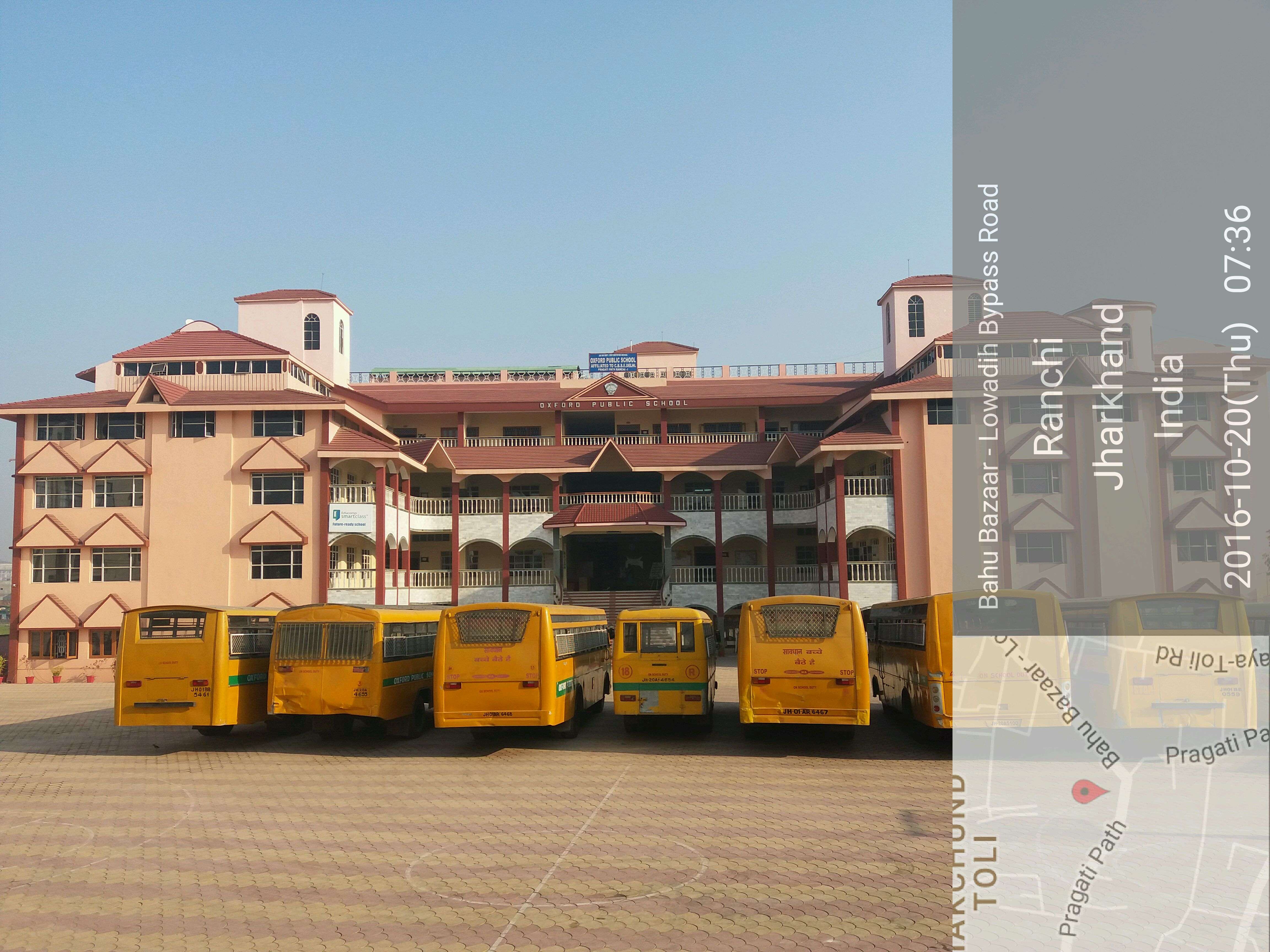 OXFORD PUBLIC SCHOOL OLD H B ROAD RANCHI JHARKHAND 3430121