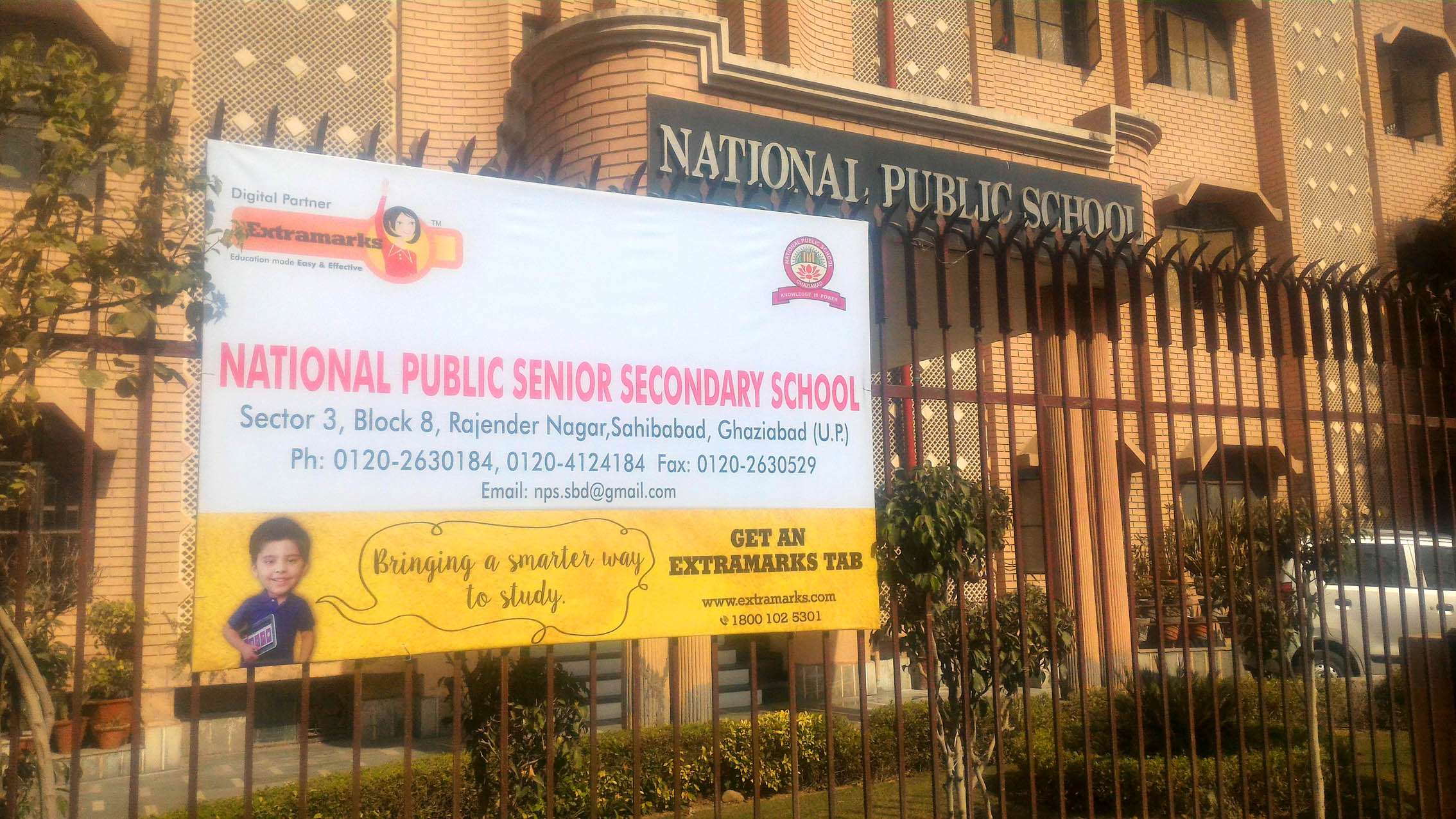 NATIONAL PUBLIC SCHOOL SECTOR III BLOCK 8 RAJENDRA NAGAR SAHIBABAD GHAZIABAD UTTAR PRADESH 2130202