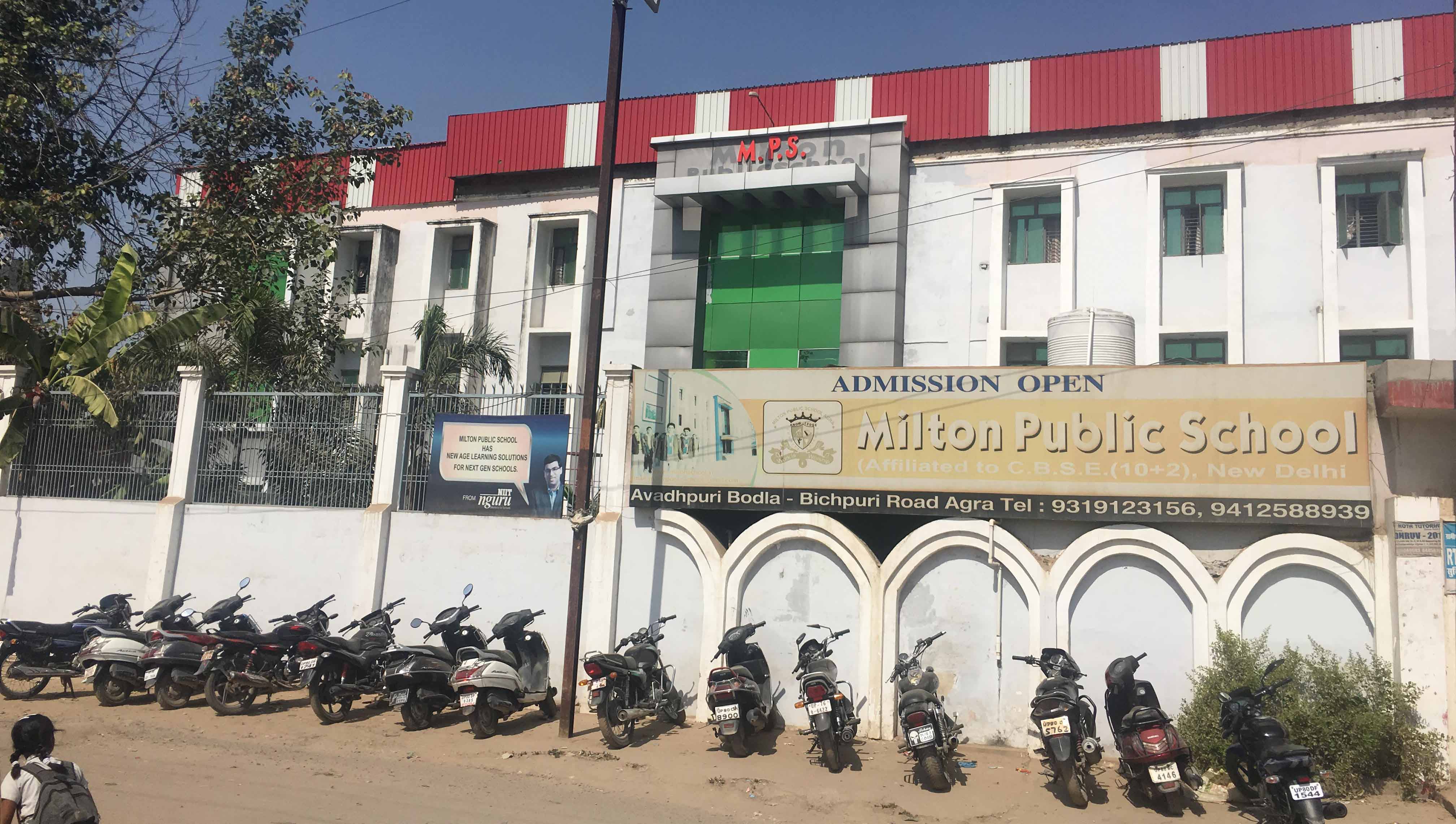 MILTON PUBLIC SCHOOL ASHOK VIHAR KEDAR NAGAR SHAHGANJ AGRA UTTAR PRADESH 2130213