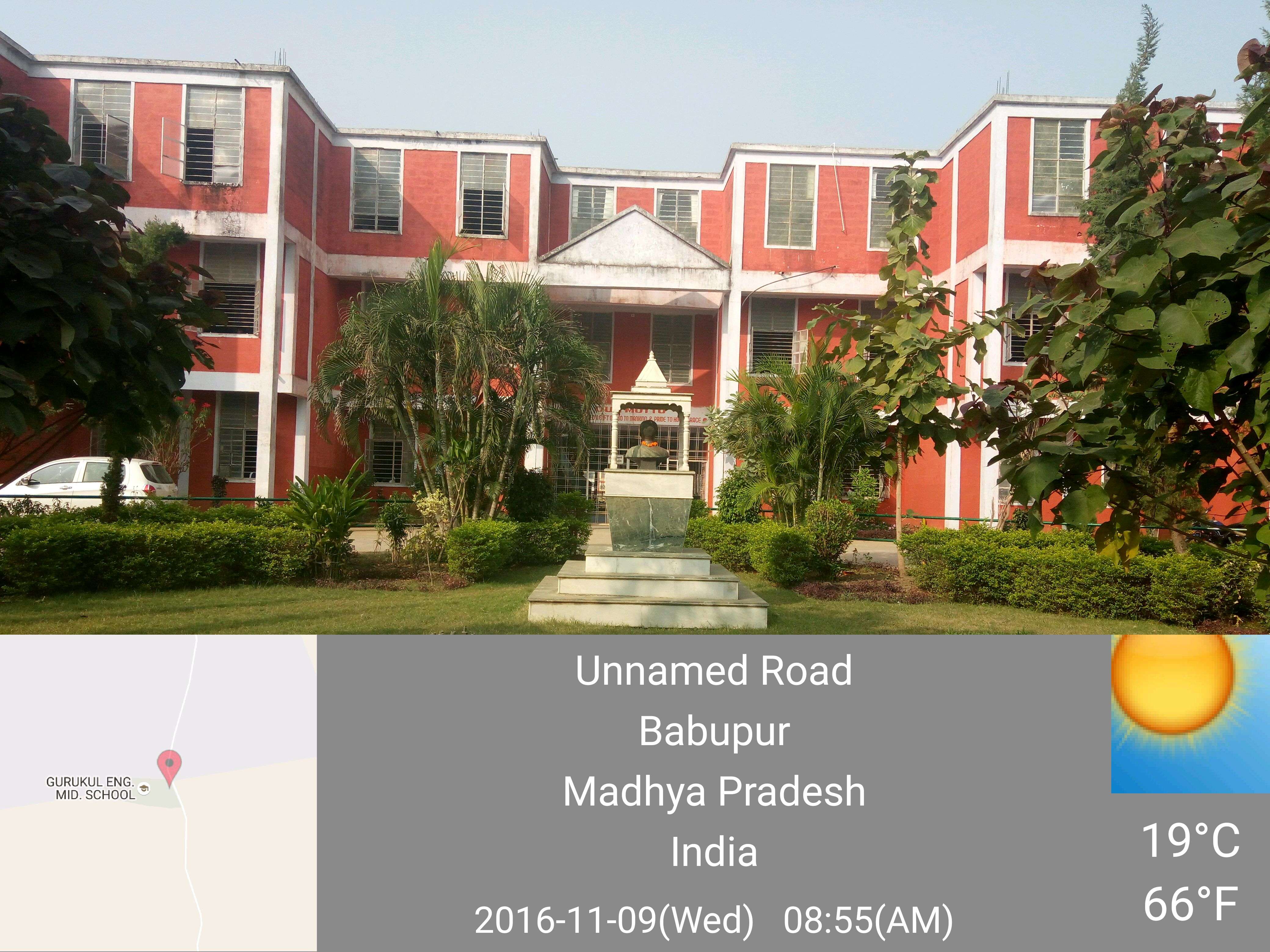 GURUKUL PURV MADHYAMIK VIDYALAYA KHERA ROAD CHORHUT DISTT REWA MADHYA PRADESH 1030203