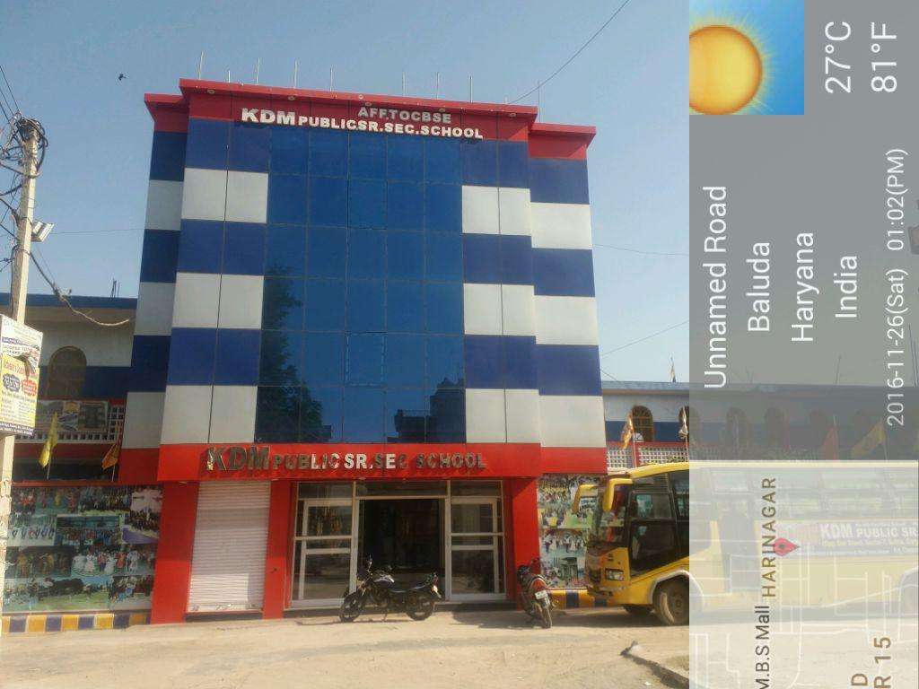 K D M PUBLIC SR SEC SCHOOL BALUDA ROAD SOHNA GURGAON 530980