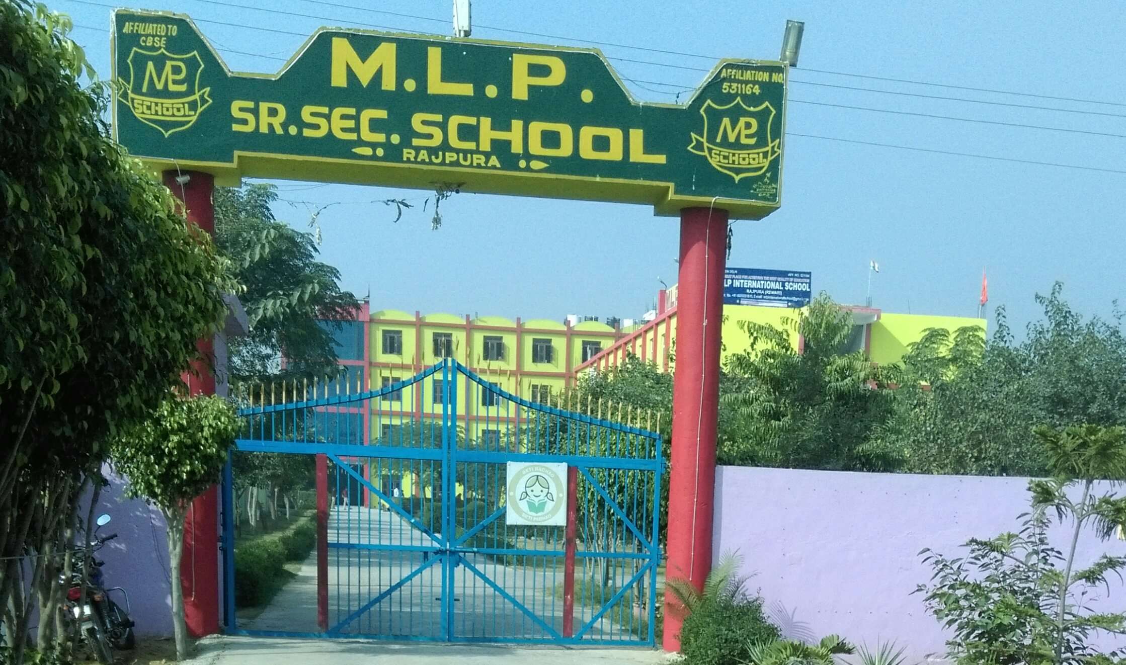 M L P SR SEC SCHOOL REWARI HARYANA 531164