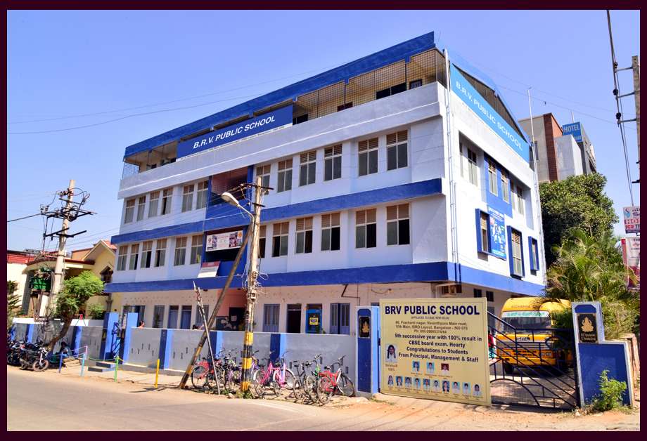 B R V Public School No 06 M S Linge Gowda Layout Prashanthinagar Vasanthapura Main Road 10th Cross Isro Layout Bangalore 560 061 830367