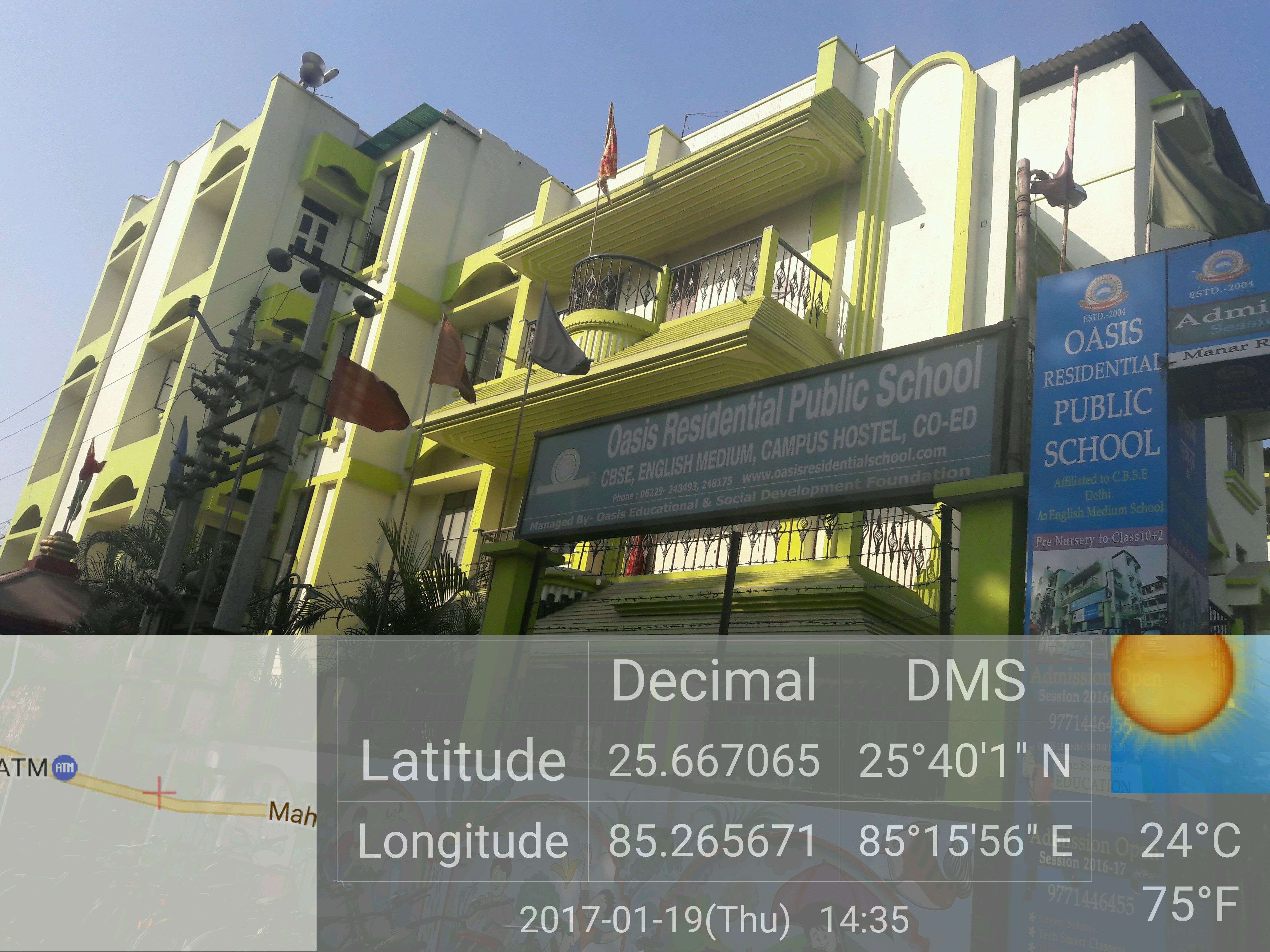 OASIS RESIDENTIAL PUBLIC SCHOOL MAHNAR ROAD PANAPUR DHARMPUR HAJIPUR 330449