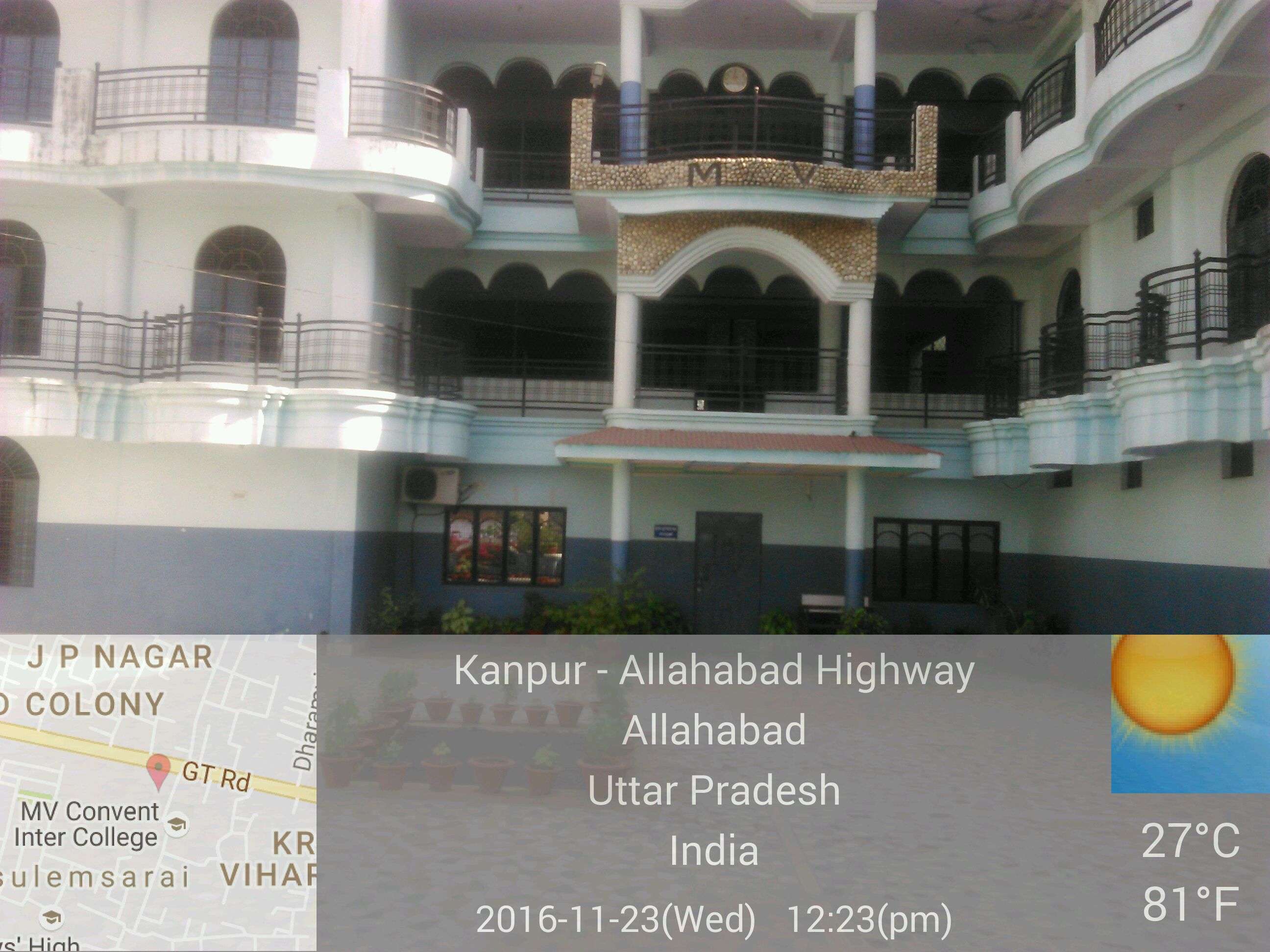 M V CONVENT INTER COLLEGE RAJA RAM ARYA MARG SULEM SARAI ALLAHABAD UP 2130763