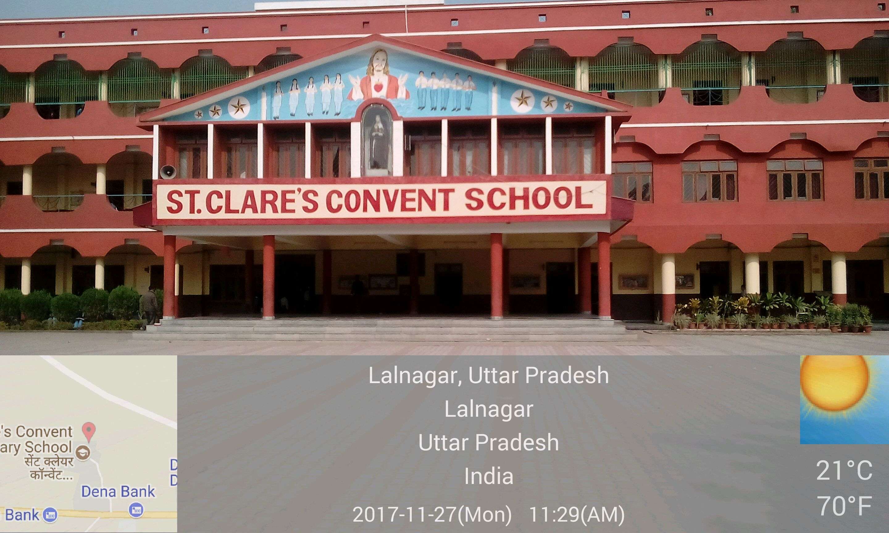 ST CLARE S CONVENT SCHOOL HARDOI ROAD PO KAKORI LUCKNOW UTTAR PRADESH 2130845
