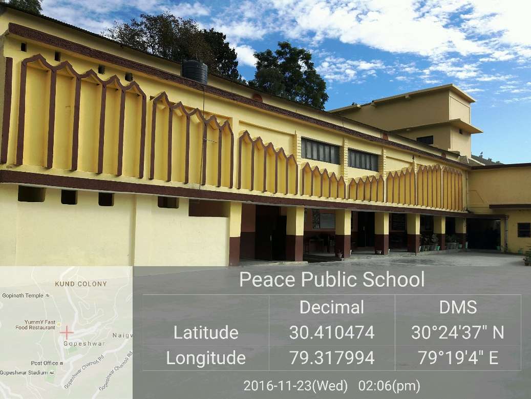 PEACE PUBLIC SCHOOL CHAMOLI uttarakhand 3530384