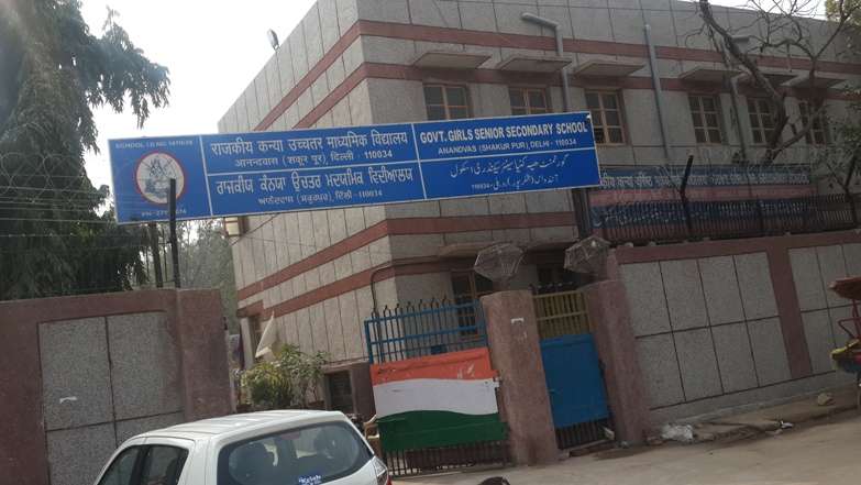 GOVT GIRLS SR SEC SCHOOL ANANDVAS SHAKURPUR DELHI 2760025