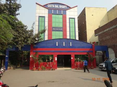 GEETA BAL BHARATI SR SEC SCHOOL SHANKAR NAGAR NEAR RAJGARH COLONY DELHI 2730078