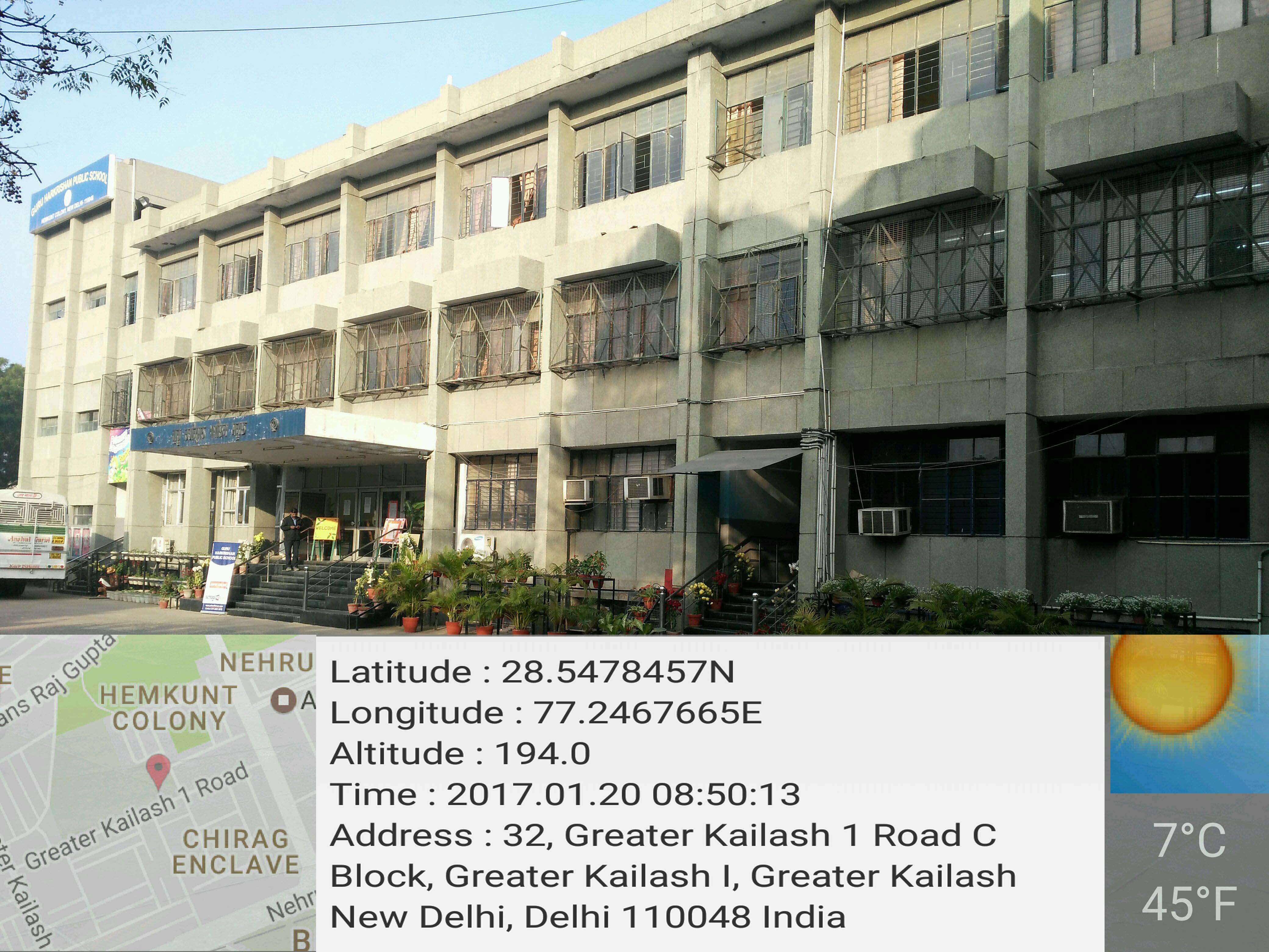 GURU HAR KRISHAN PUBLIC SCHOOL HEMKUNT COLONY NEW DELHI 2730284