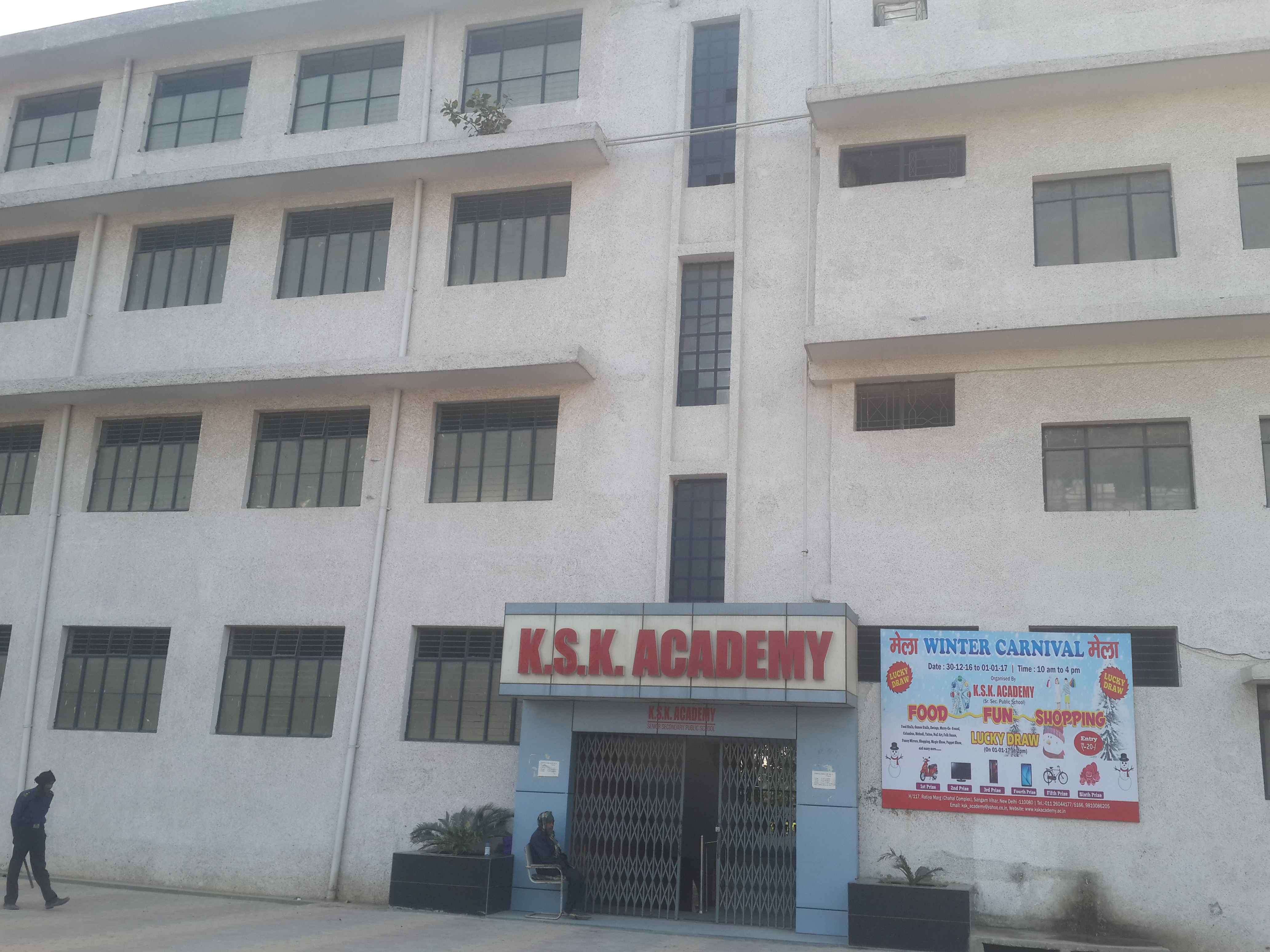 K S K ACADEMY H 117 SANGAM VIHAR NEW DELHI 2730321